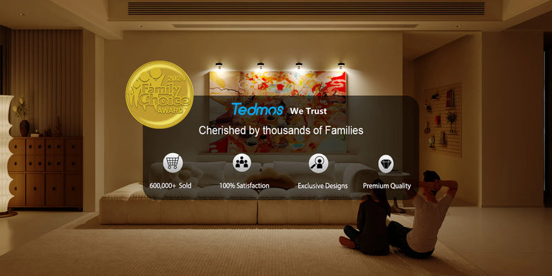 Tedmos Rechargeable Home Lights: The Perfect Blend of Design, Technology, and Convenience for Every Home