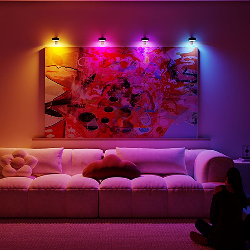 Light Above Frame Rechargeable Over Picture Frame Lights with Remote for Wall Artwork ...