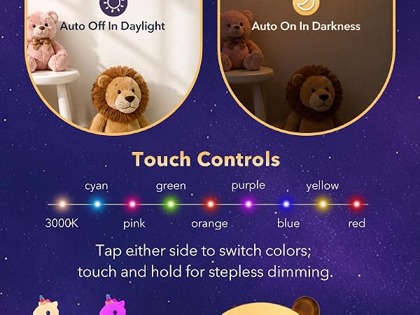 dusk-to-dawn light sensor night light