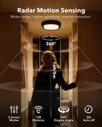 Motion Sensor Rechargeable Ceiling Light battery operated waterproof shower lights