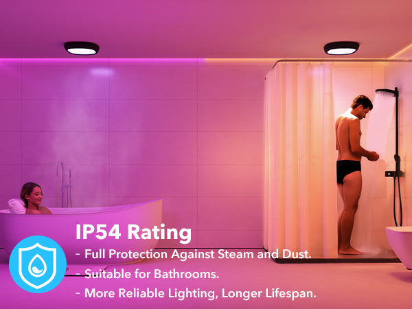 waterproof lights for inside shower light