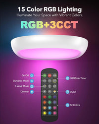 Wireless shower light with remote control
