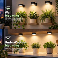 iXwind grow light with 90-degree metal L-bracket and magnetic mount
