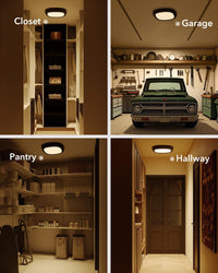 Motion Sensor Rechargeable Ceiling Light battery operated waterproof shower lights