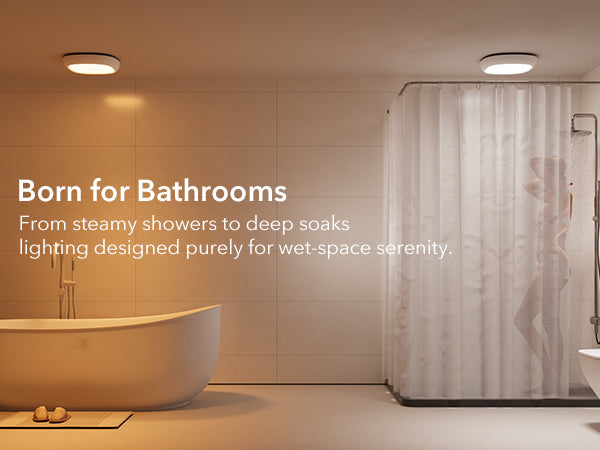 waterproof shower light