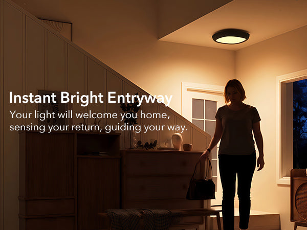 wireless ceiling light for hallway