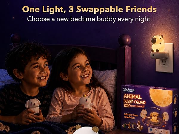 Educational Animal Sleep Squad DIY Night Light