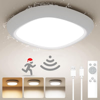 Tedmos waterproof rechargeable shower light installed in Shower