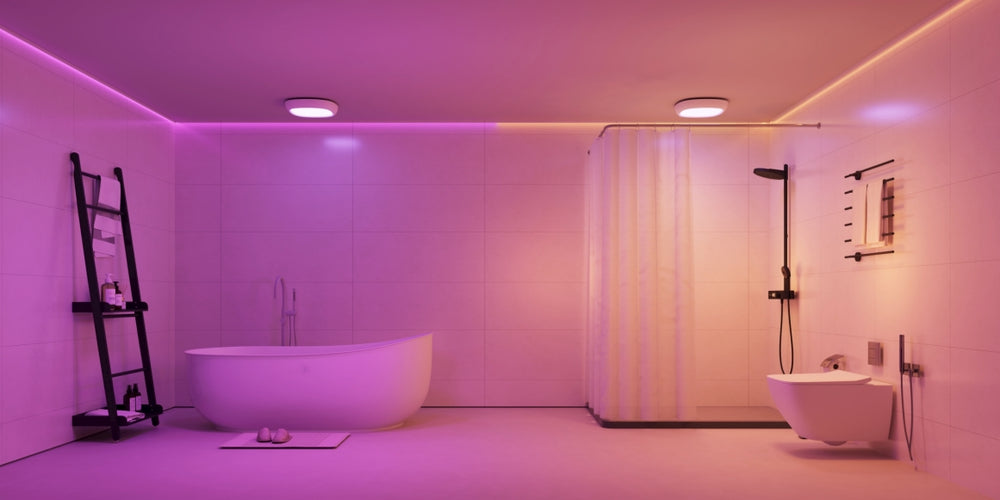 waterproof shower lights for inside shower rechargeable battery ceiling light